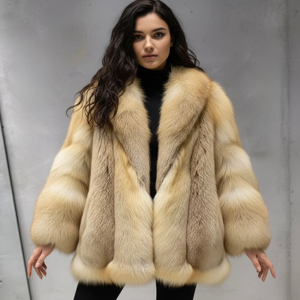 Luxe Fox Fur Jacket