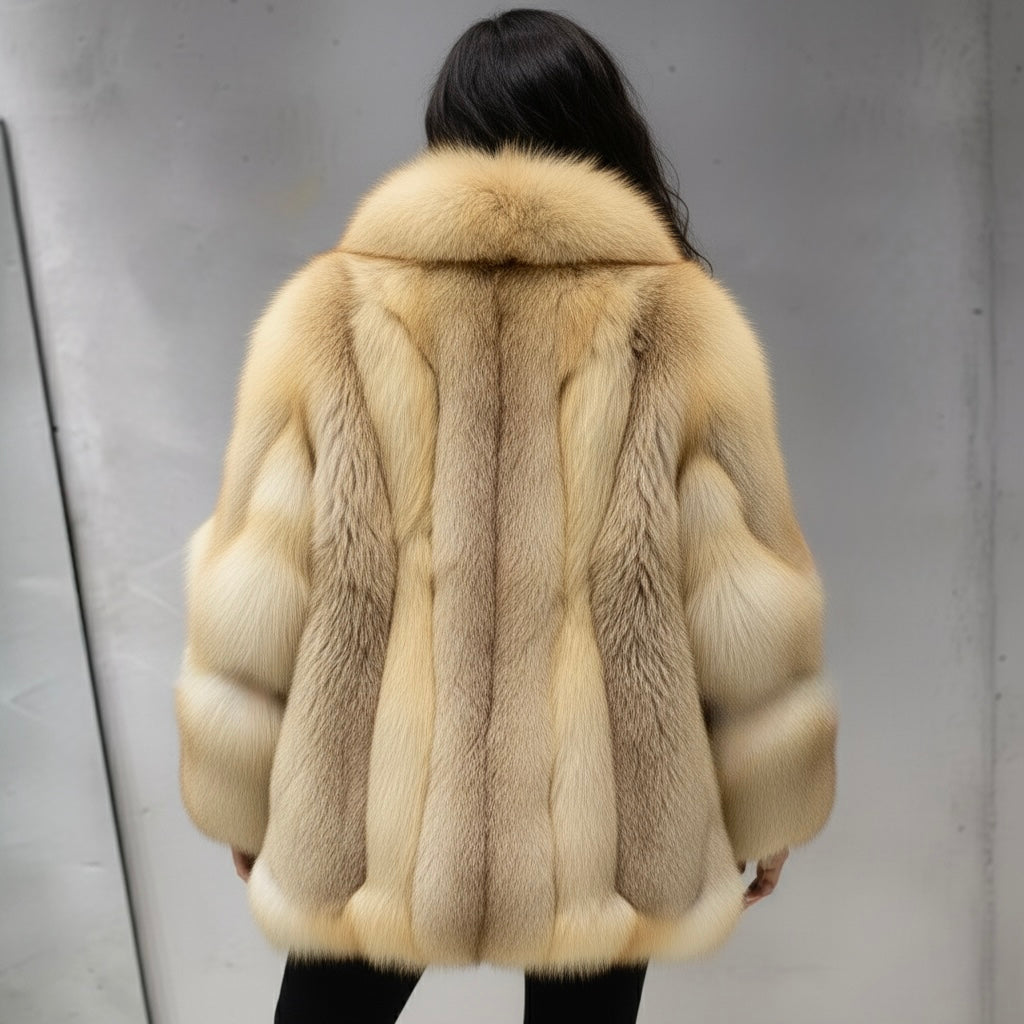 Luxe Fox Fur Jacket